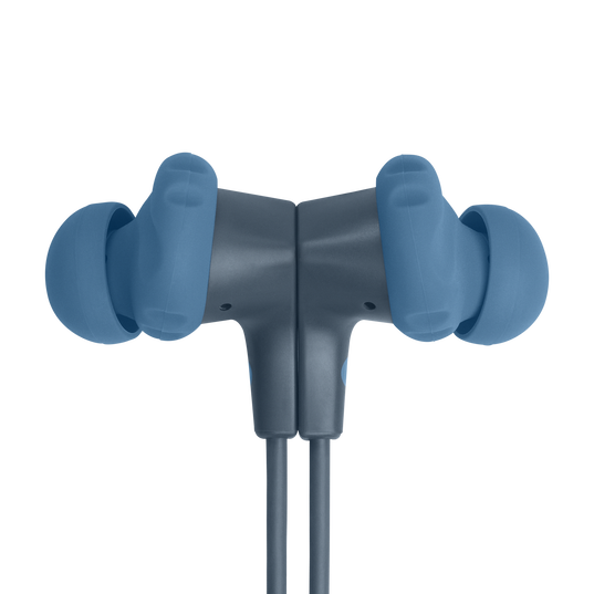JBL Endurance Run 2 Wireless - Blue - Waterproof Wireless In-Ear Sport Headphones - Detailshot 2
